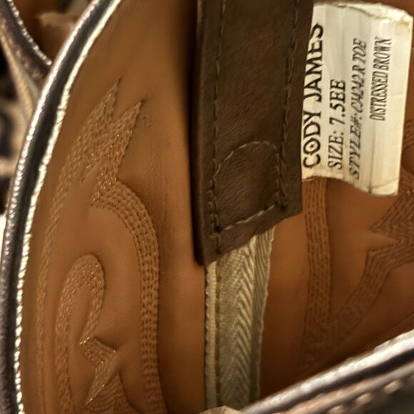 Cody James Men's Western Cowboy Boots Size 7.5 EE - Picture 5 of 8